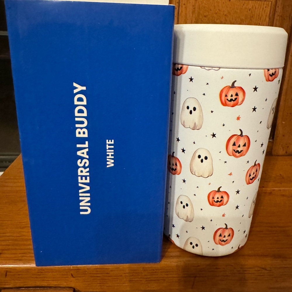 Frost Buddy Universal can/bottle cooler Ghost/Pumpkin